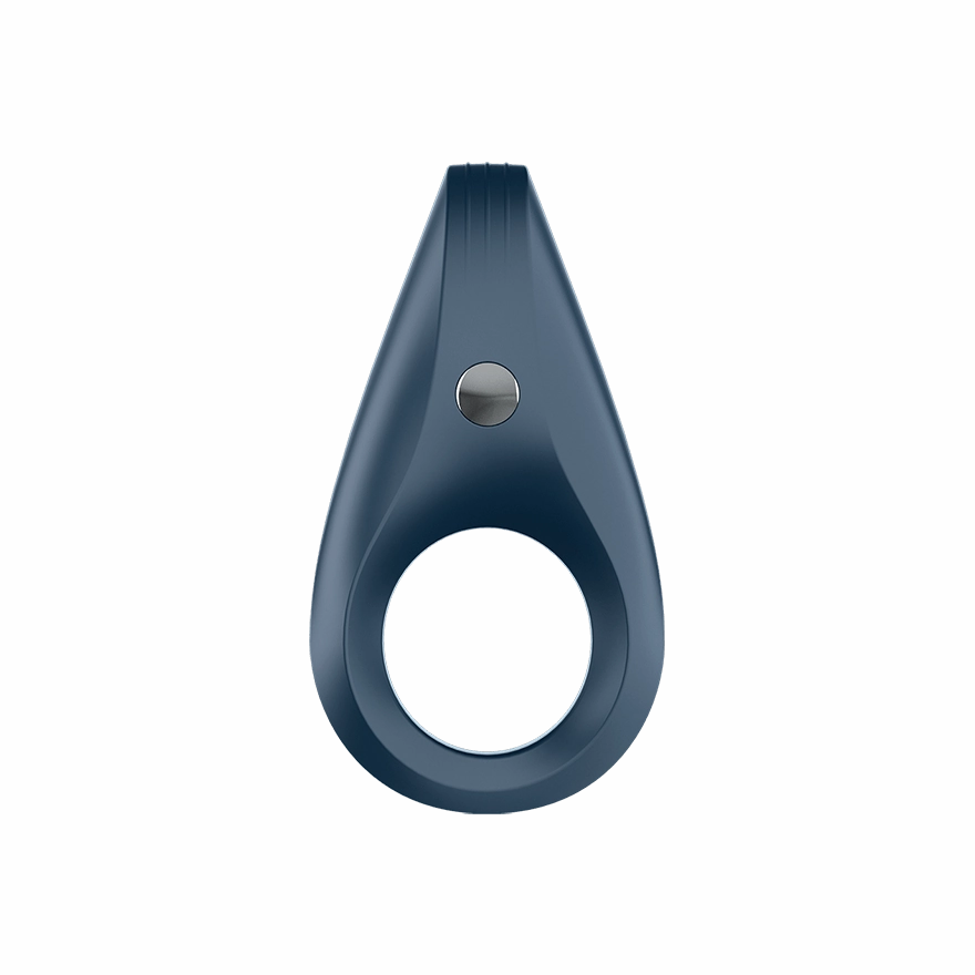Satisfyer - Rings Plus Vibration Rechargeable Rocket Cock Ring (Dark Blue)