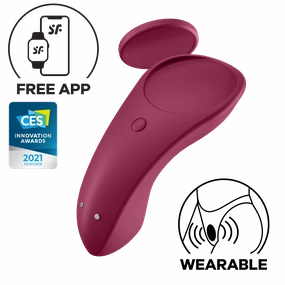 Satisfyer - Sexy Secret App-Controlled Panty Vibrator (Pink)