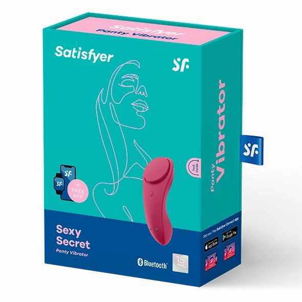 Satisfyer - Sexy Secret App-Controlled Panty Vibrator (Pink)