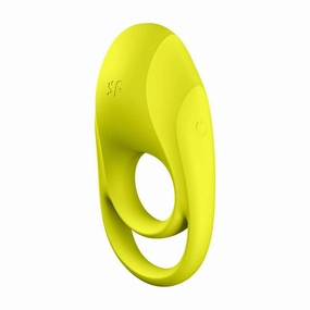 Satisfyer - Spectacular Duo Silicone Vibrating Cock Ring (Chartreuse)