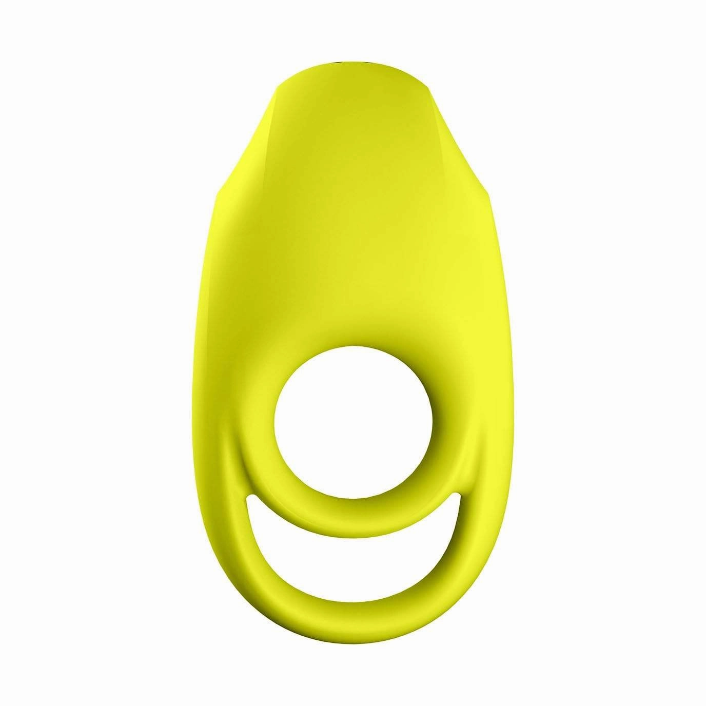 Satisfyer - Spectacular Duo Silicone Vibrating Cock Ring (Chartreuse)