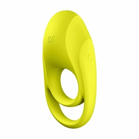 Satisfyer - Spectacular Duo Silicone Vibrating Cock Ring (Chartreuse)