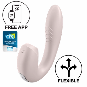 Satisfyer - Sunray Clitoral Air G Spot Dual Stimulator