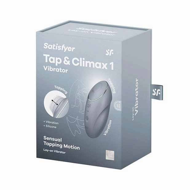 Satisfyer - Tap and Climax 1 Clitoral Lay On Vibrator