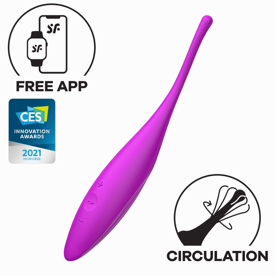 Satisfyer - Twirling Joy App-Controlled Clit Massager