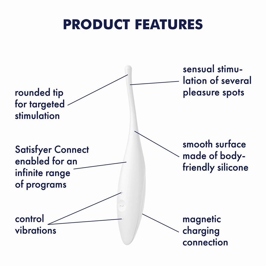 Satisfyer - Twirling Joy App-Controlled Clit Massager