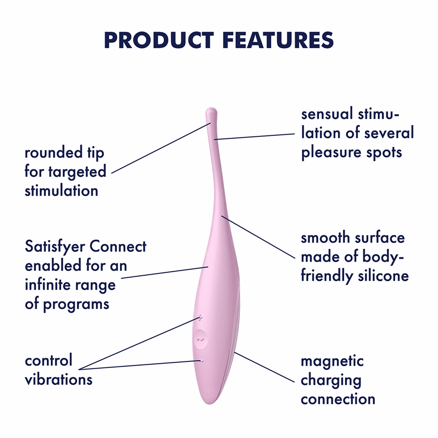 Satisfyer - Twirling Joy App-Controlled Clit Massager