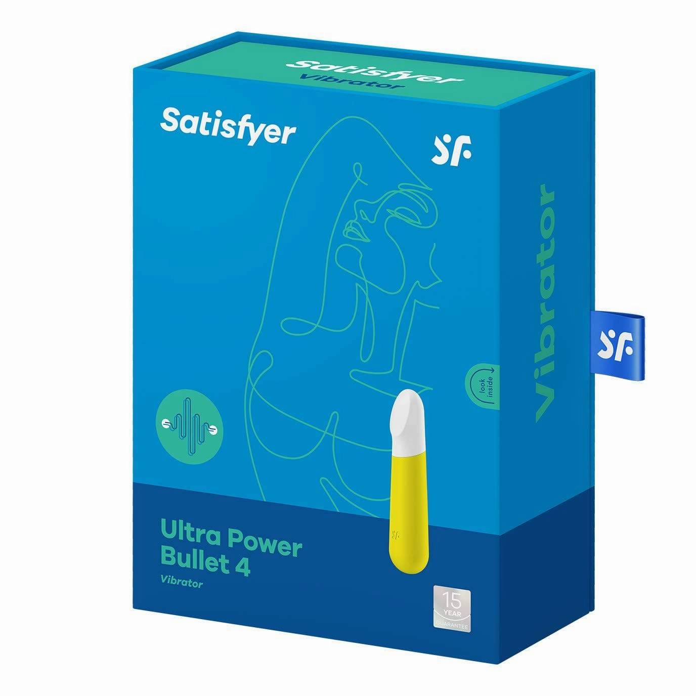 Satisfyer - Ultra Power Bullet 4 Vibrator (Yellow/White)