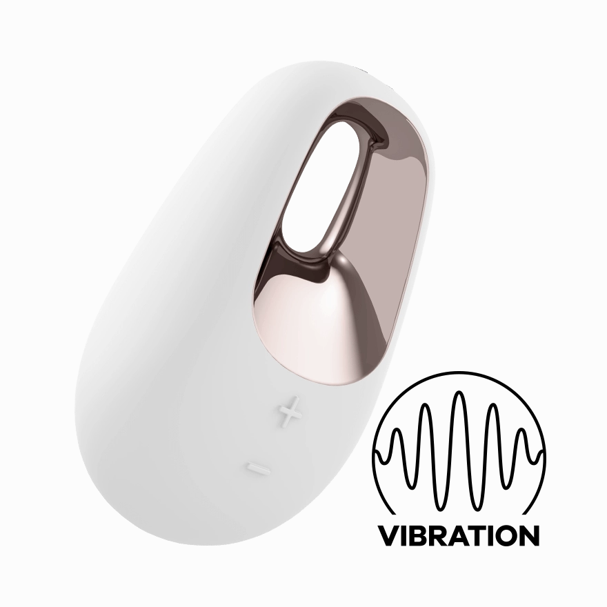 Satisfyer - White Temptation Lay On Vibrator (White)