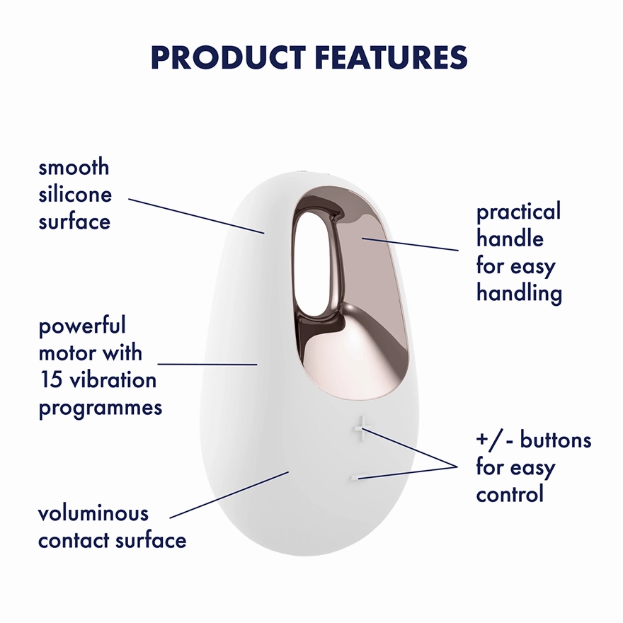 Satisfyer - White Temptation Lay On Vibrator (White)