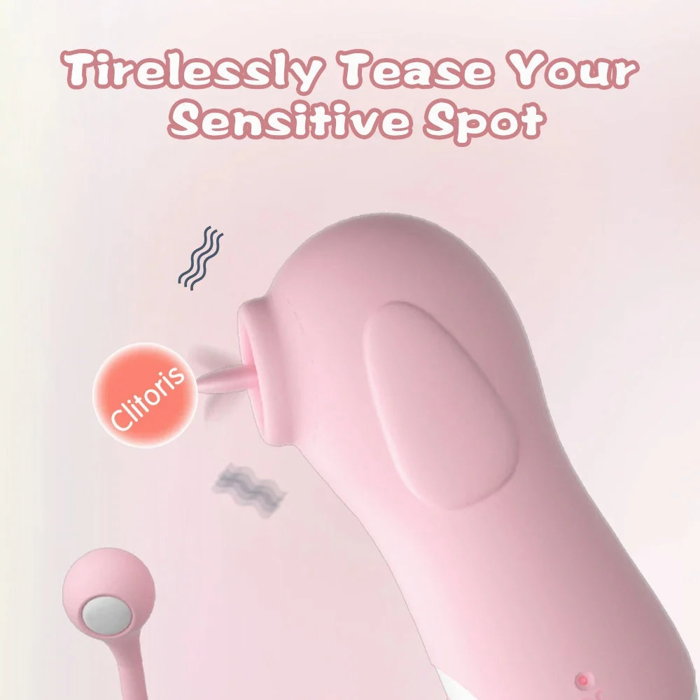 Seahorse Sucking Vibrator with Clitoral, Nipple & Anal Stimulation