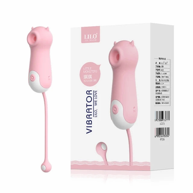 Seahorse Sucking Vibrator with Clitoral, Nipple & Anal Stimulation