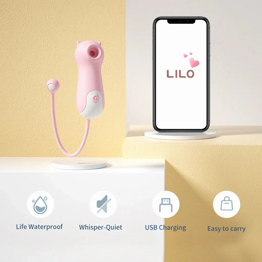 Seahorse Sucking Vibrator with Clitoral, Nipple & Anal Stimulation