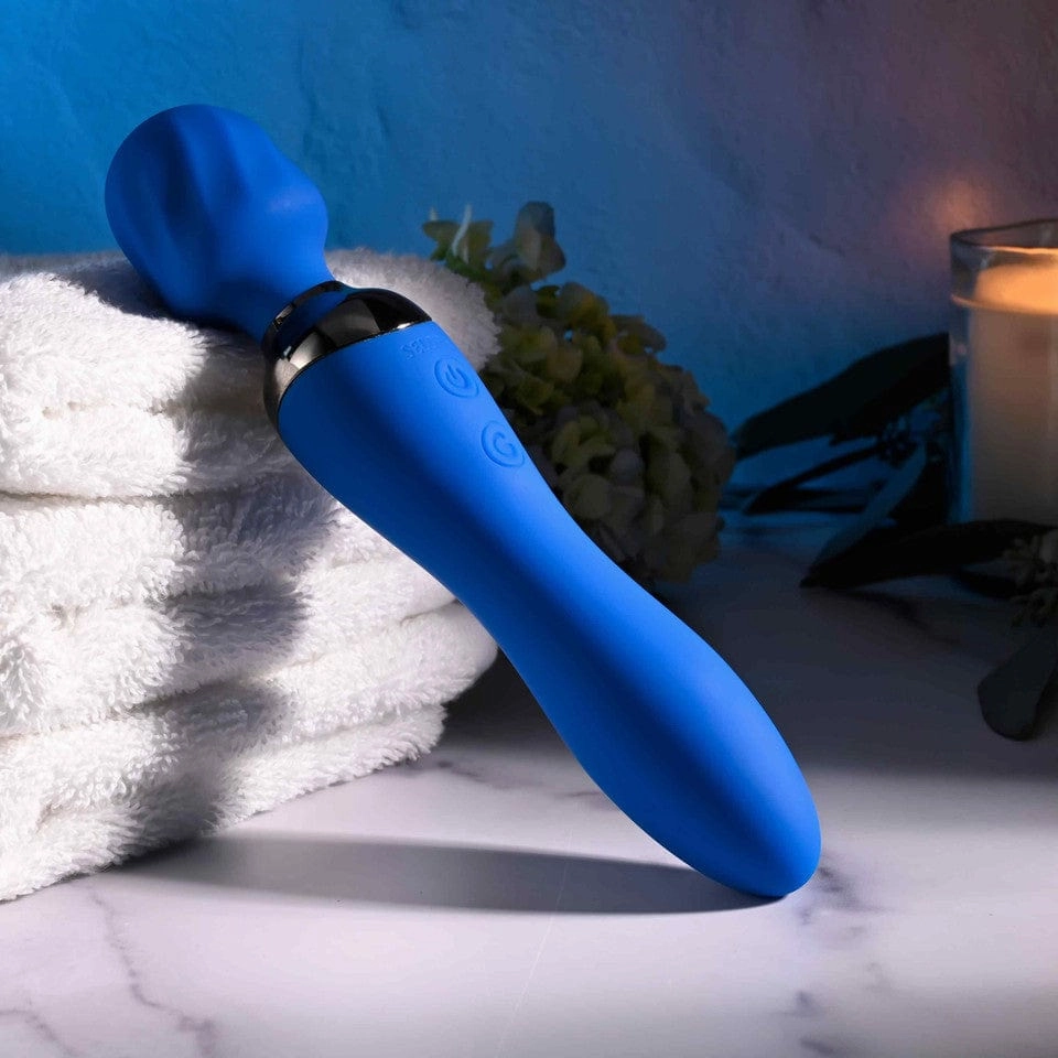 Selopa - Blue Belle Wand Massager (Blue)