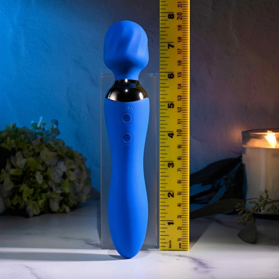 Selopa - Blue Belle Wand Massager (Blue)