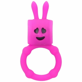 Silicone Bunny Vibrating C-Ring