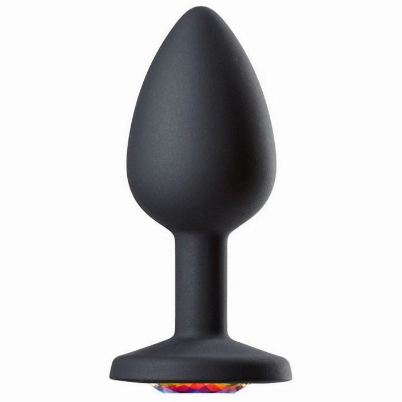 Silicone Jeweled Anal Plug - Perfect For Beginners!
