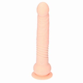 Silicone Thrusting & Rotating Rideable G-Spot Dildo With Wireless Remote