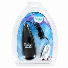 Silver Vibrating Egg