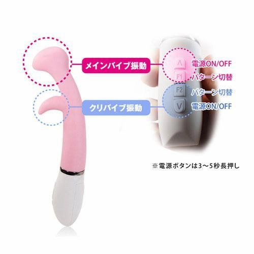 SSI Japan - Pink Vibe Squirting Master G Spot Vibrator (Pink)