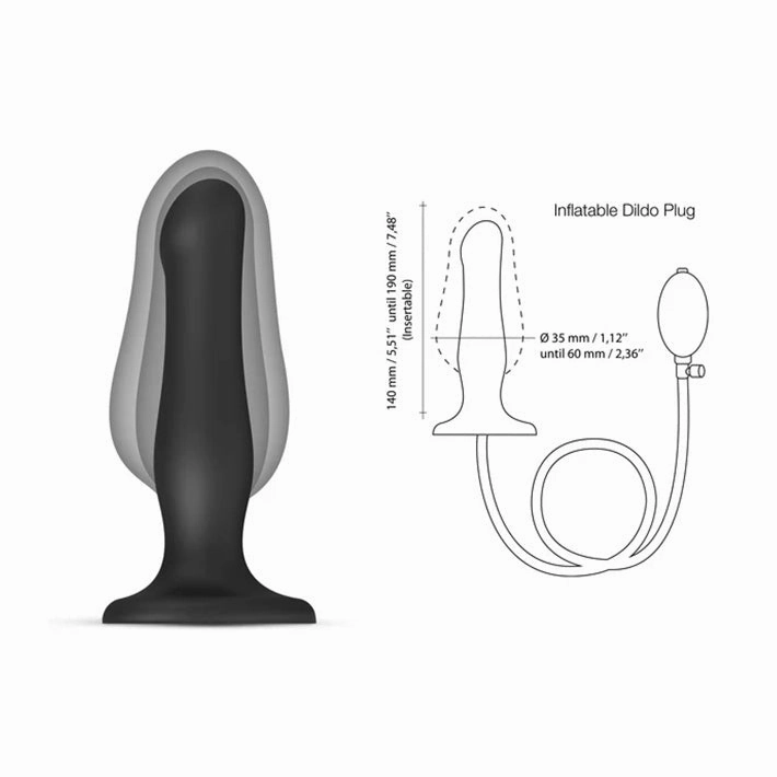 Strap-On-Me Inflatable Dildo Plug