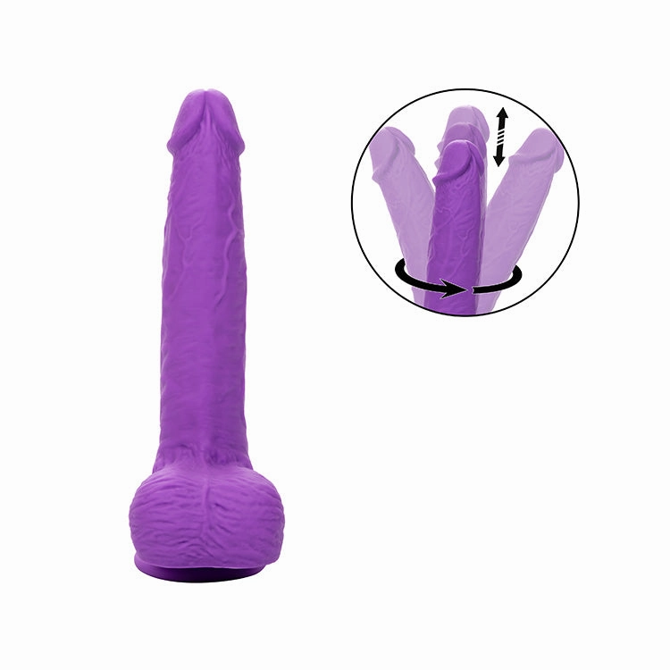 Studs Gyrating & Thrusting 7in Dildo