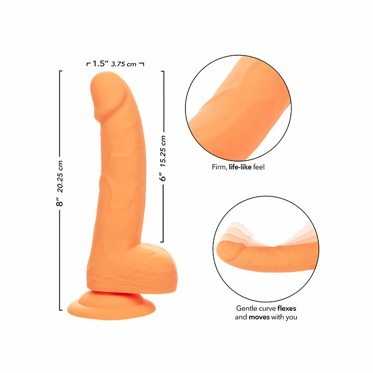 Studs Neon 6in Dildo