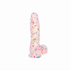 Studs Party Boy 6in Confetti Dildo