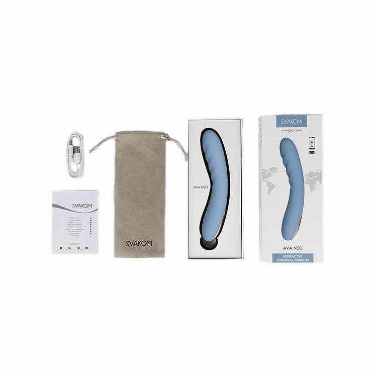 SVAKOM Ava Neo App Controlled Thrusting G-Spot Vibrator