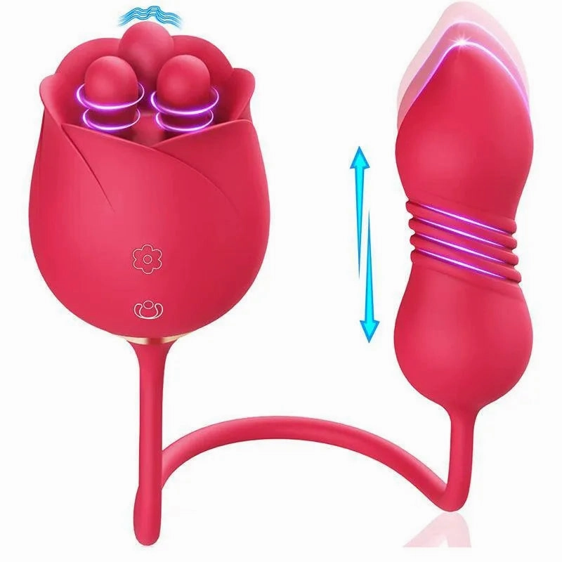 The Rose Sexual Toy Clit Vibrator for Women