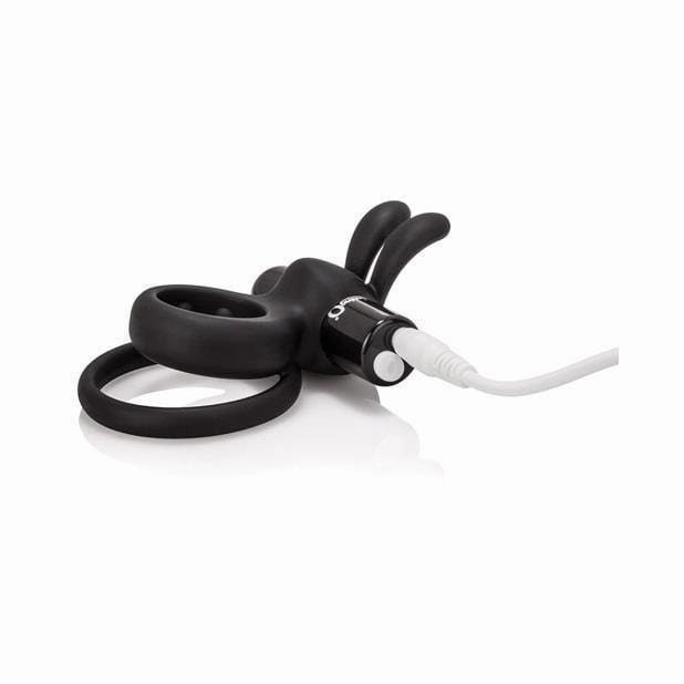 The Screaming O - Charged Ohare Rechargeable Wearable Rabbit Cock Ring (Black)