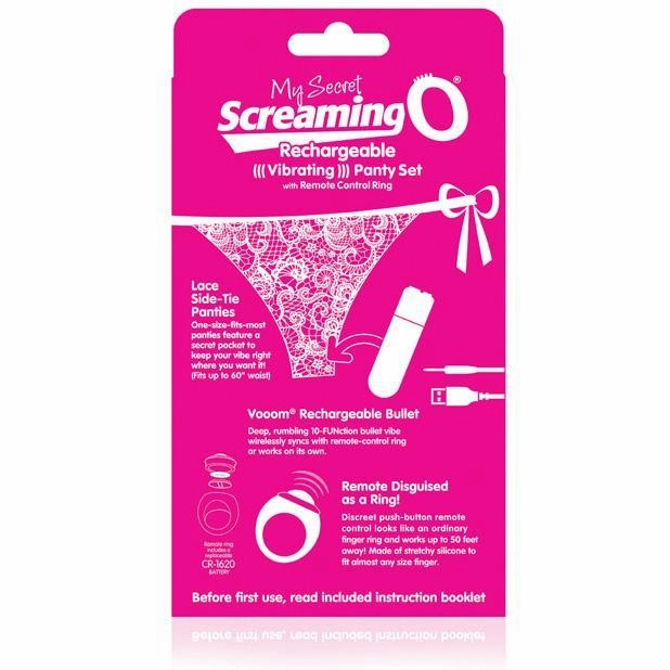 The Screaming O - My Secret Rechargeable Remote Control Panty Vibrator