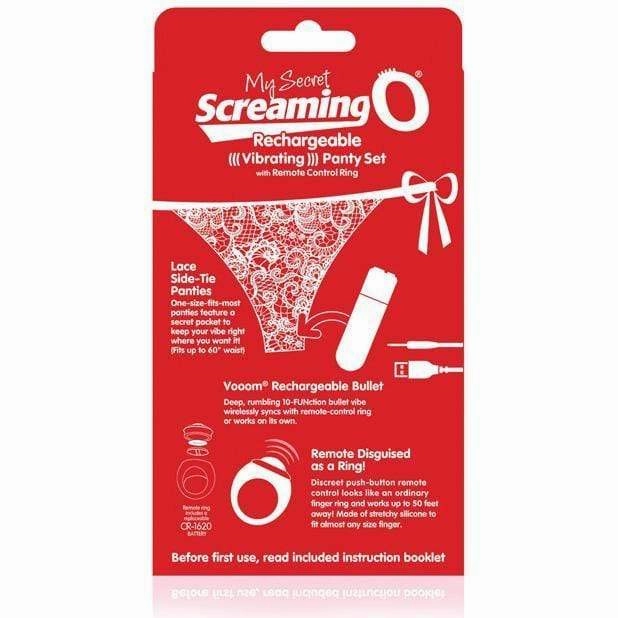 The Screaming O - My Secret Rechargeable Remote Control Panty Vibrator