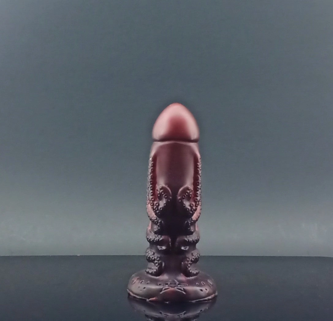 The Summoned One - Stained Glass - Black over Dark Red - Small Size - 00-30 Firmness