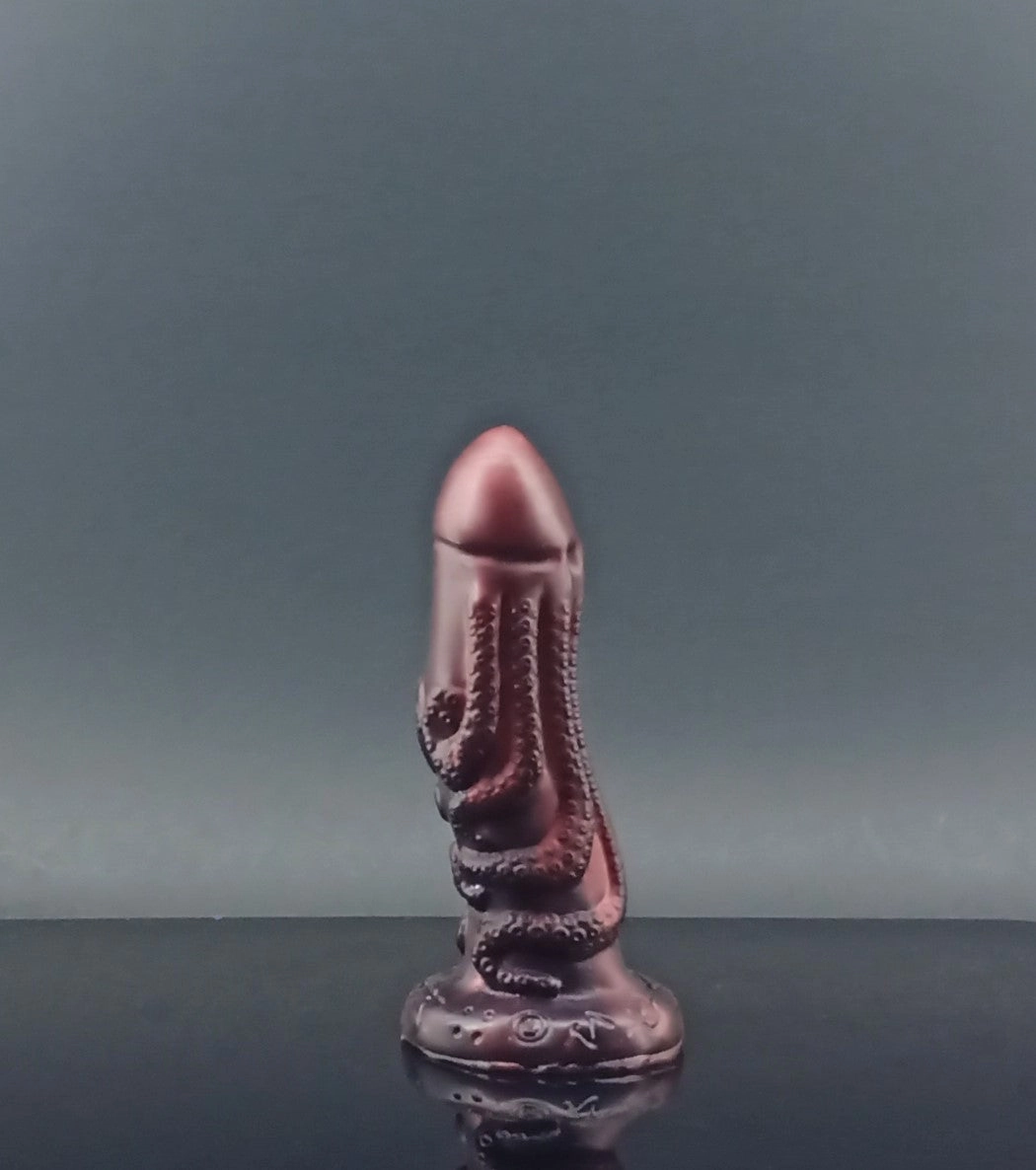 The Summoned One - Stained Glass - Black over Dark Red - Small Size - 00-30 Firmness