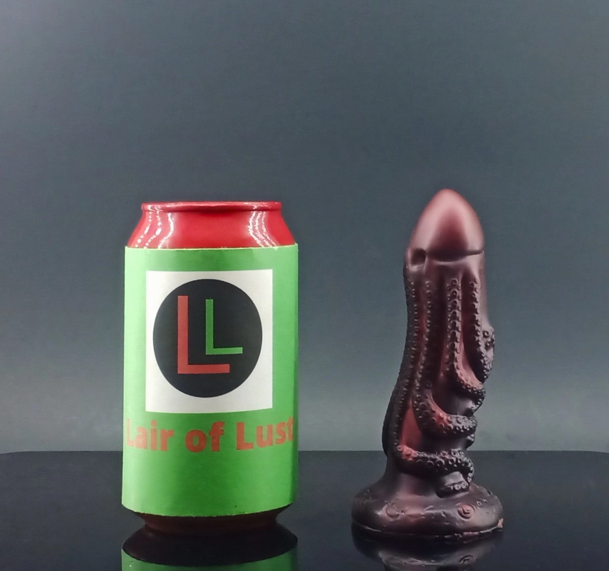 The Summoned One - Stained Glass - Black over Dark Red - Small Size - 00-30 Firmness