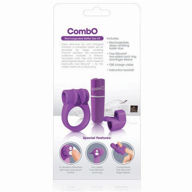 TheScreamingO - Charged CombO Rechargeable Better Sex Starter Kit