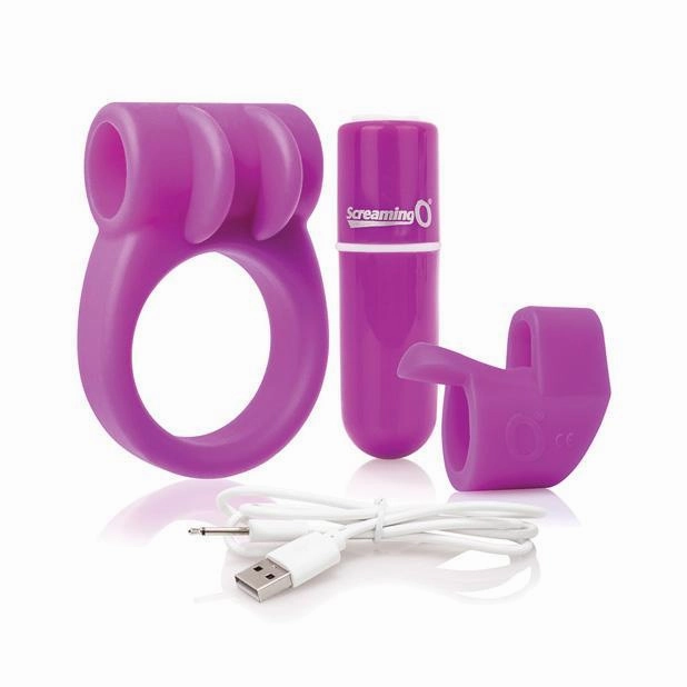 TheScreamingO - Charged CombO Rechargeable Better Sex Starter Kit