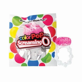 TheScreamingO - ColorPoP Quickie Screaming O Vibrating Cock Ring (Pink)