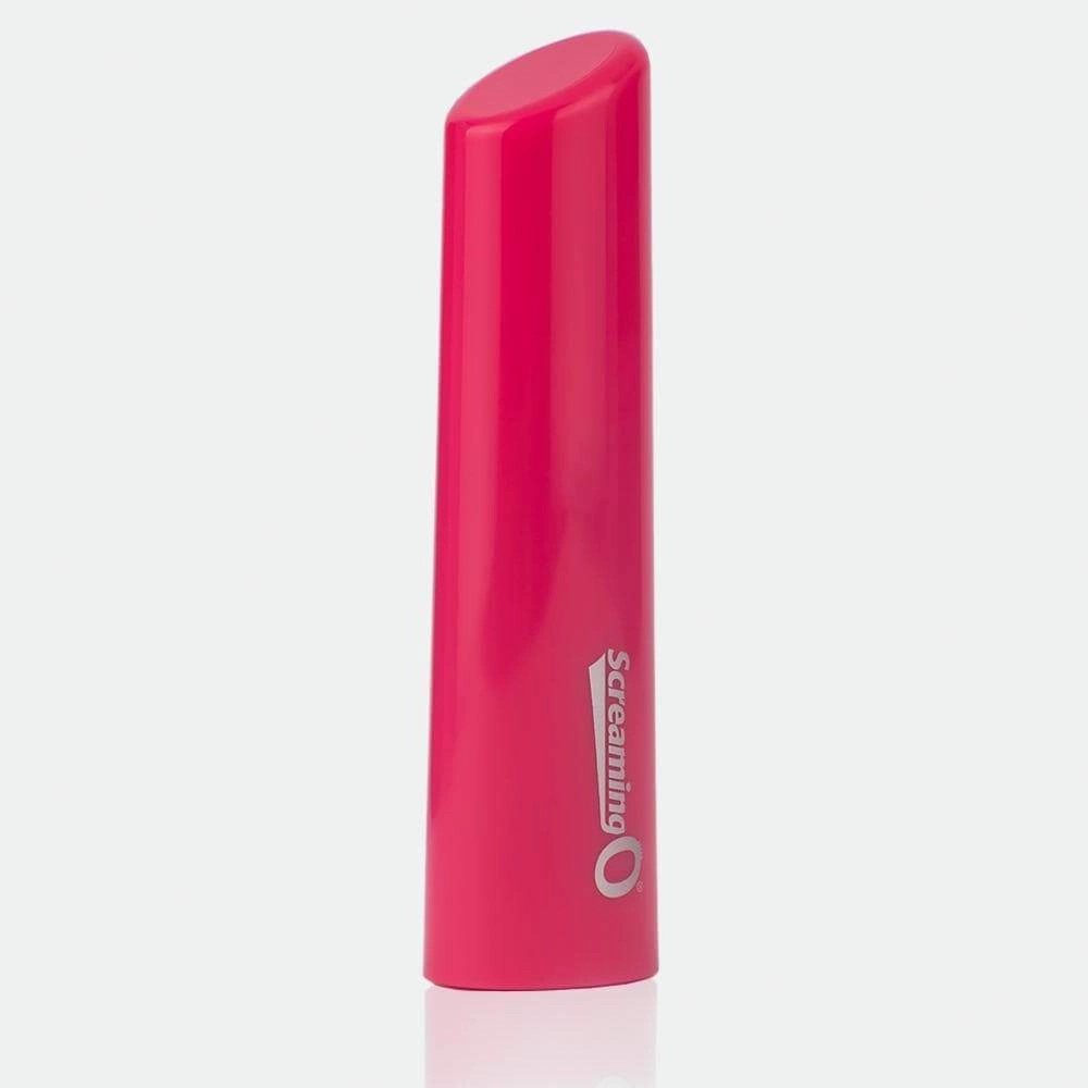 TheScreamingO - Positive Angle Rechargeable Bullet Vibrator (Pink)