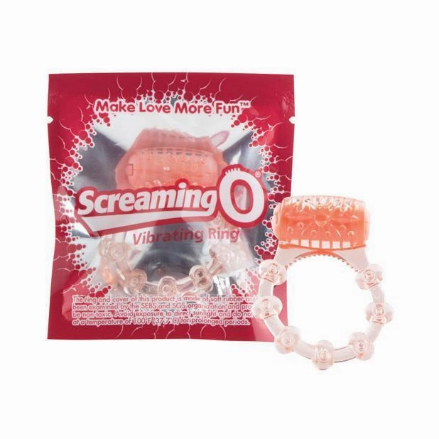 TheScreamingO - Screaming O Vibrating Cock Ring (Orange)