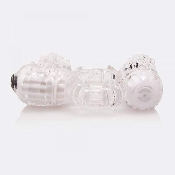TheScreamingO - The Big O 2 Double Vibrating Pleasure Cock Ring (White)