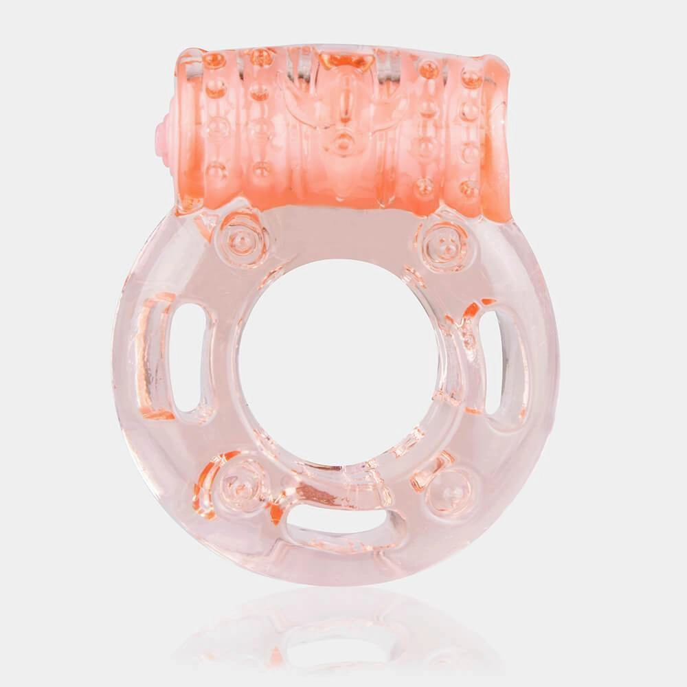 TheScreamingO - The Big O Resuable Ultimate Vibrating Cock Ring (Orange)