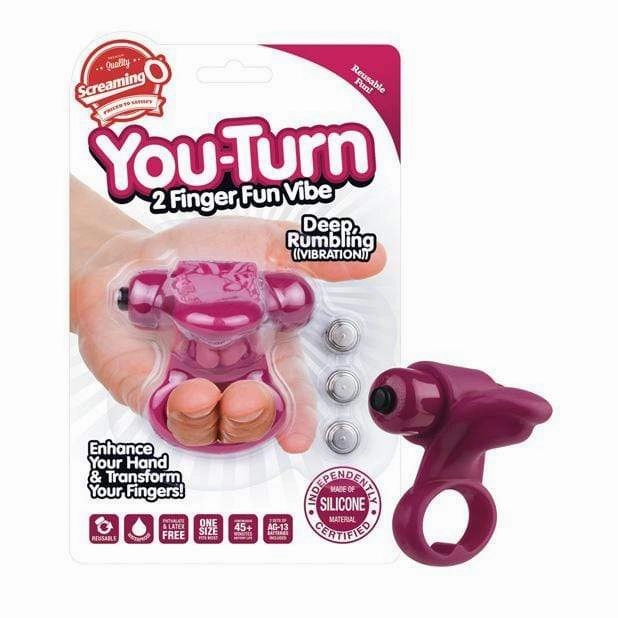 TheScreamingO - You Turn 2 Finger Fun Vibe Cock Ring