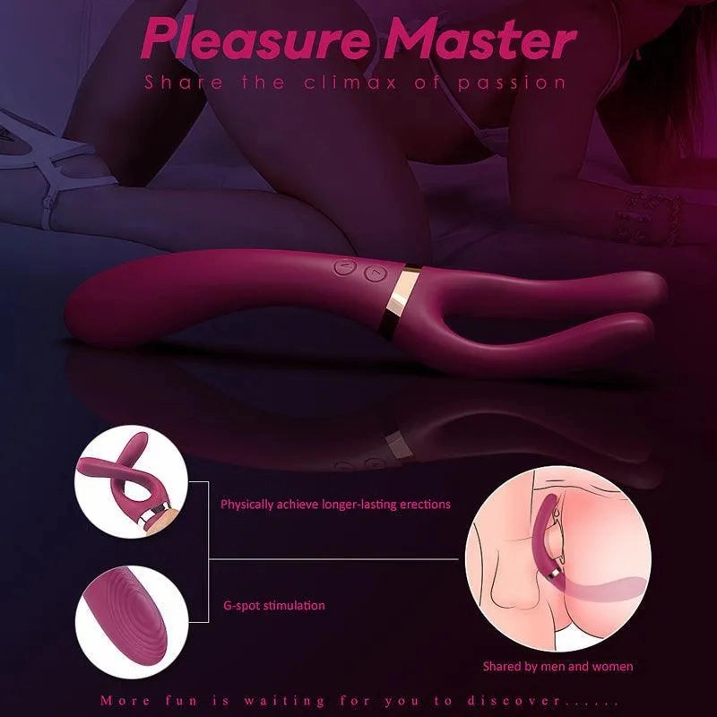 Three Head G Spot Vibrator for Sex Game