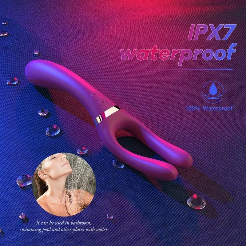Three Head G Spot Vibrator for Sex Game