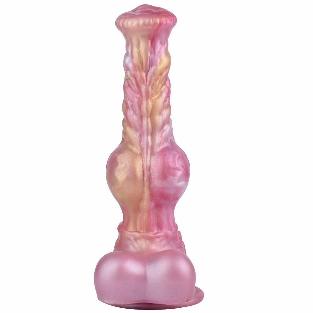 Thursting K9 Dog Dildo 8.2" Wolf Dildos with Knot Remote Control G-Spot Anal Vibrator Fantasy Sex Toys