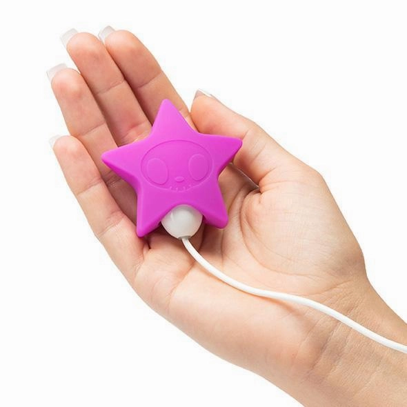Tokidoki - Silicone Star Clitoral Vibrator (Purple)