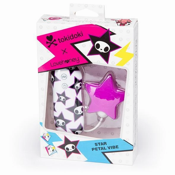 Tokidoki - Silicone Star Clitoral Vibrator (Purple)