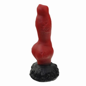 Tomax - Garm Regular Silicone Dildo 6.8" (Wine Red)